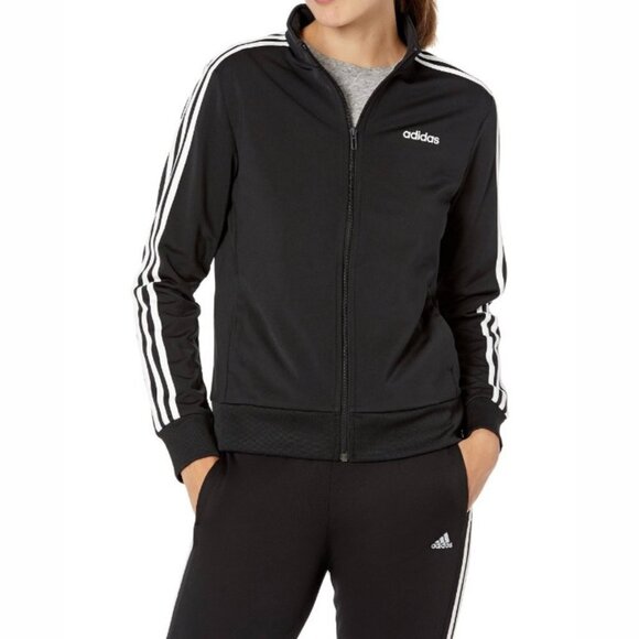 Adidas Women's Essentials Tricot Track Jacket -L - Picture 1 of 6